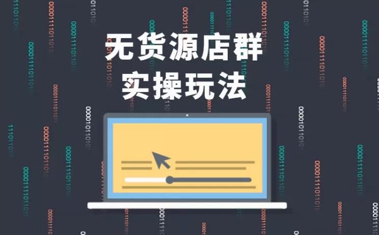 无货源店群实操玩法，蓝海选品的独特思路，店群软件操作方法（45节视频课）-南青云资源库