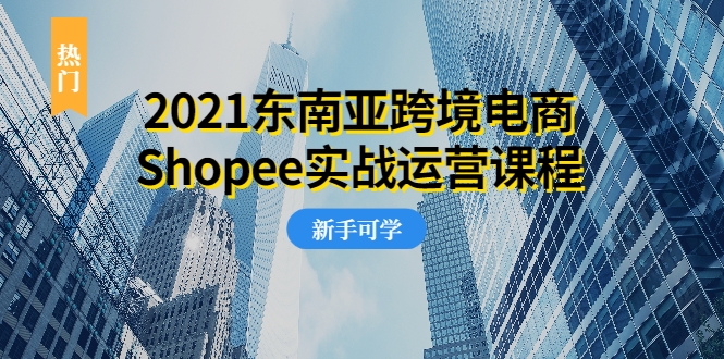 2021东南亚跨境电商Shopee实战运营课程，0基础、0经验、0投资的副业项目-南青云资源库