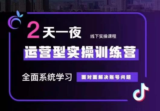5月22-23线下课运营型实操训练营，全面系统学习，从底层逻辑到实操方法到千川投放-南青云资源库