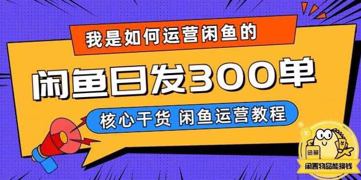 我是如何在闲鱼卖手机的，日发300单的秘诀是什么？【揭秘】-南青云资源库