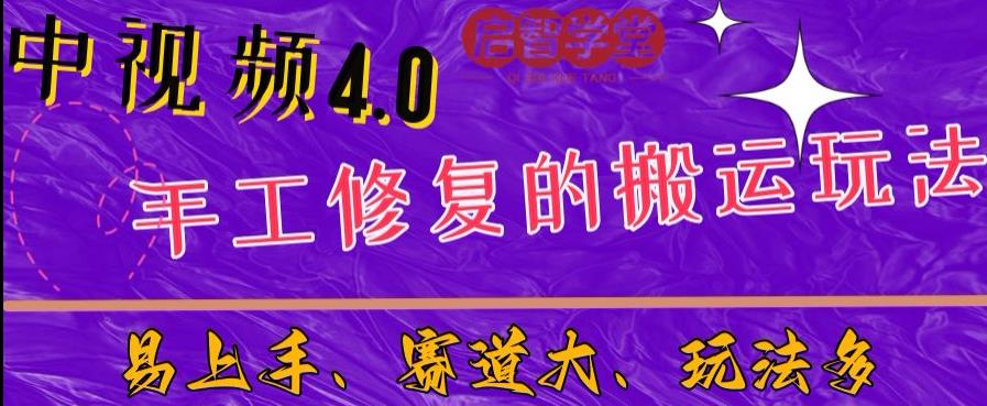 中视频4.0赛道：新手福音，入门简单，上手快【揭秘】-南青云资源库