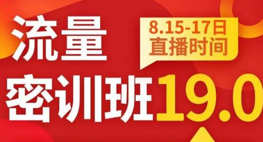 秋秋线上流量密训班19.0，打通流量关卡，线上也能实战流量破局-南青云资源库