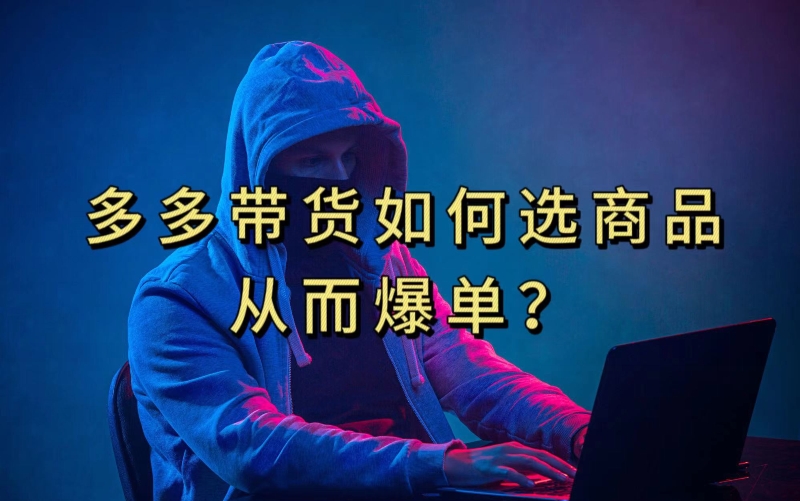 多多视频带货选什么商品链接才能爆单，10分钟教会你，爆单不是浮云【揭秘】-南青云资源库