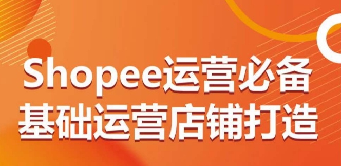 Shopee运营必备基础运营店铺打造，多层次的教你从0-1运营店铺-南青云资源库