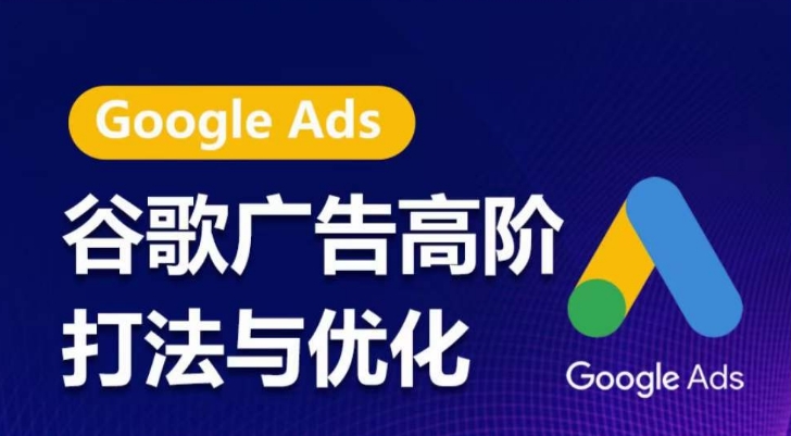 谷歌广告高阶打法与优化，凝结行业精华的谷歌广告体系课程，带你抓住流量红利，最大化ROI-南青云资源库