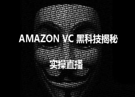 实操：AMAZON VC害人黑科技揭秘，跨境亚马逊教程-南青云资源库